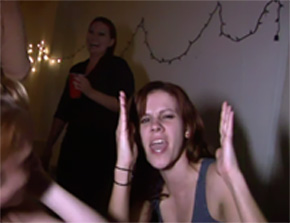 Hot orgy with blondes and redheads 5