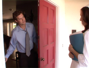 Nurse slut fucks a patient at home 4