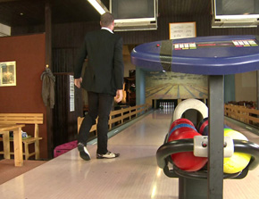 Mature whore gets fucked at the bowling alley 1