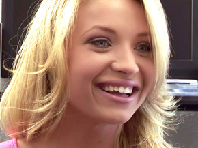 Hot job interview for a blonde and her black boss 3