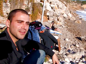 brown tourist fucked at the water&#39;s edge by a stranger 1