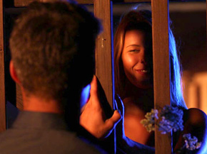 The blue moon motivates this couple to make love before returning 2